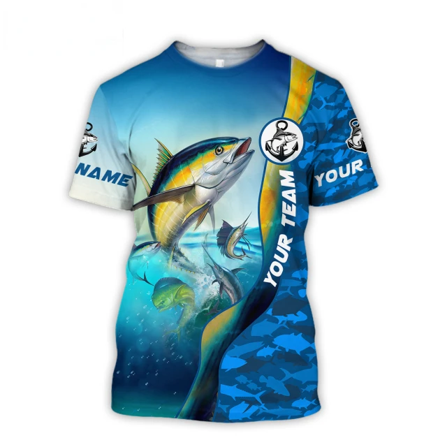 Summer Harajuku Custom Name T Shirt Fishing Camo 3D Printing Fashion Men Women Short Sleeve Casual Unisex Shirts
Summer Harajuku Custom Name T Shirt Fishing Camo 3D Printing Fashion Men Women Short Sleeve Casual Unisex Shirts