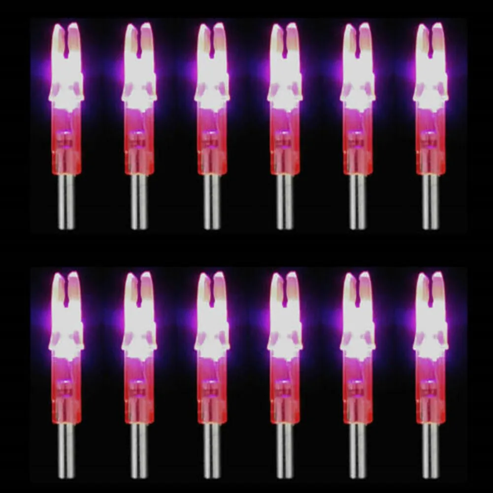12Pcs Automatic LED Archery Arrows Lighted Nocks 6.2mm Arrow Nock Tail For Hunting Arrow Shaft Accessories High Quality
12Pcs Automatic LED Archery Arrows Lighted Nocks 6.2mm Arrow Nock Tail For Hunting Arrow Shaft Accessories High Quality