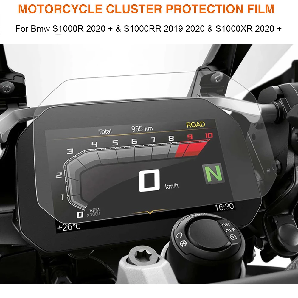 For Bmw S1000R 2021 + S1000RR 2019 2020 S1000XR Motorcycle Parts Instrument Protective Film Dashboard Screen Protector Sticker
For Bmw S1000R 2021 + S1000RR 2019 2020 S1000XR Motorcycle Parts Instrument Protective Film Dashboard Screen Protector Sticker