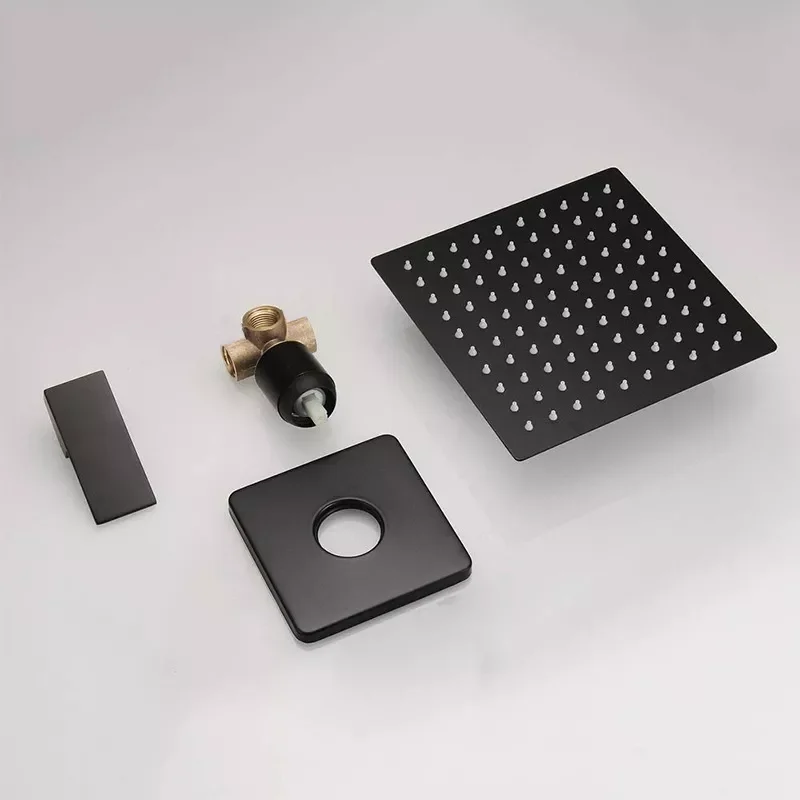 Black Shower Faucet UPC Certification High Quality Brass One Function Cold and Hot Bathroom Tap Wall-Mounted 
Black Shower Faucet UPC Certification High Quality Brass One Function Cold and Hot Bathroom Tap Wall-Mounted