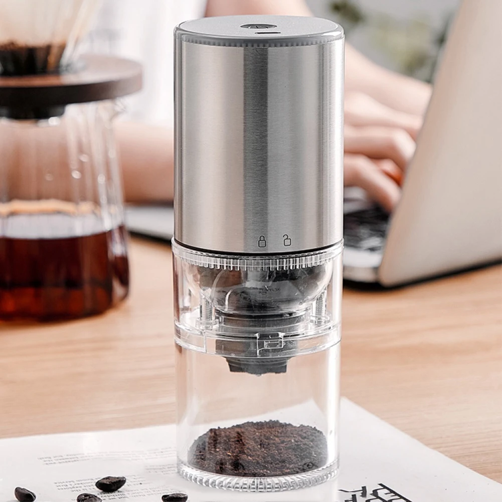 Electric Coffee Grinder USB Rechargeable Portable Cafe Automatic Coffee Beans Ceramic Grinding Core Coffee Beans Grinder
Electric Coffee Grinder USB Rechargeable Portable Cafe Automatic Coffee Beans Ceramic Grinding Core Coffee Beans Grinder