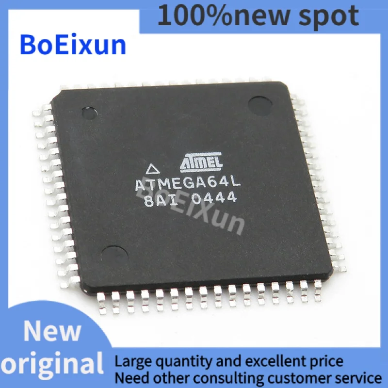

1-50PCS ATMEGA64L-8AI SMD TQFP-64 ATMEGA64 8-bit Microcontroller-AVR Core Processor Brand New Original In Stock
