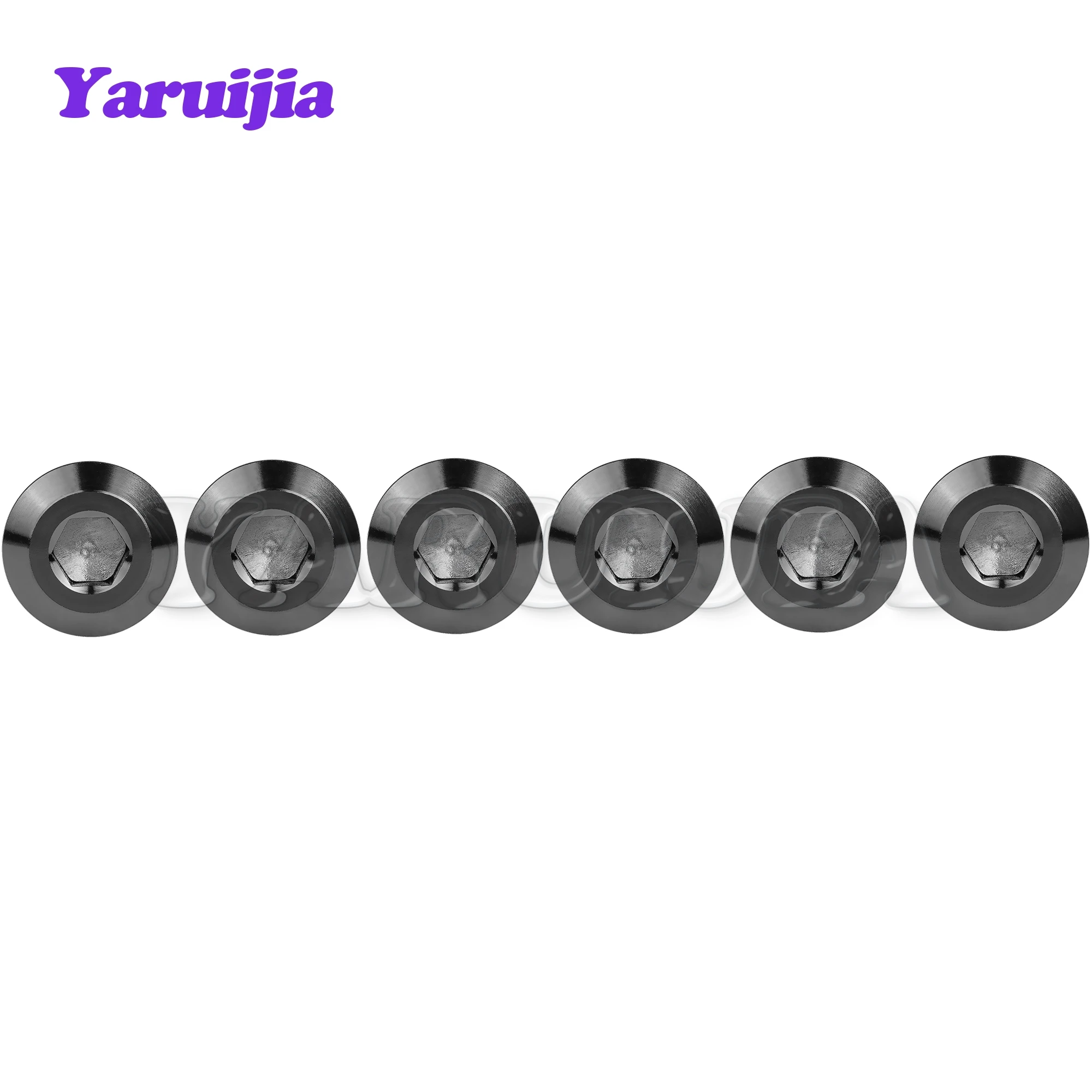 Tитановые болты Yaruijia M6/M8, шестигранная головка, 6 шт.
Tитановые болты Yaruijia M6/M8, шестигранная головка, 6 шт.