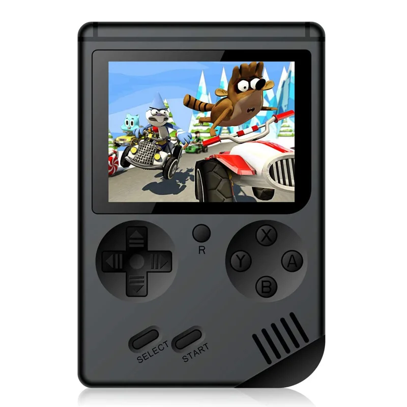 Handheld Games Console for kids Retro Portable Mini Video Game Console 8-Bit 3.0 Inch Color LCD Player Built-in 168 games
Handheld Games Console for kids Retro Portable Mini Video Game Console 8-Bit 3.0 Inch Color LCD Player Built-in 168 games