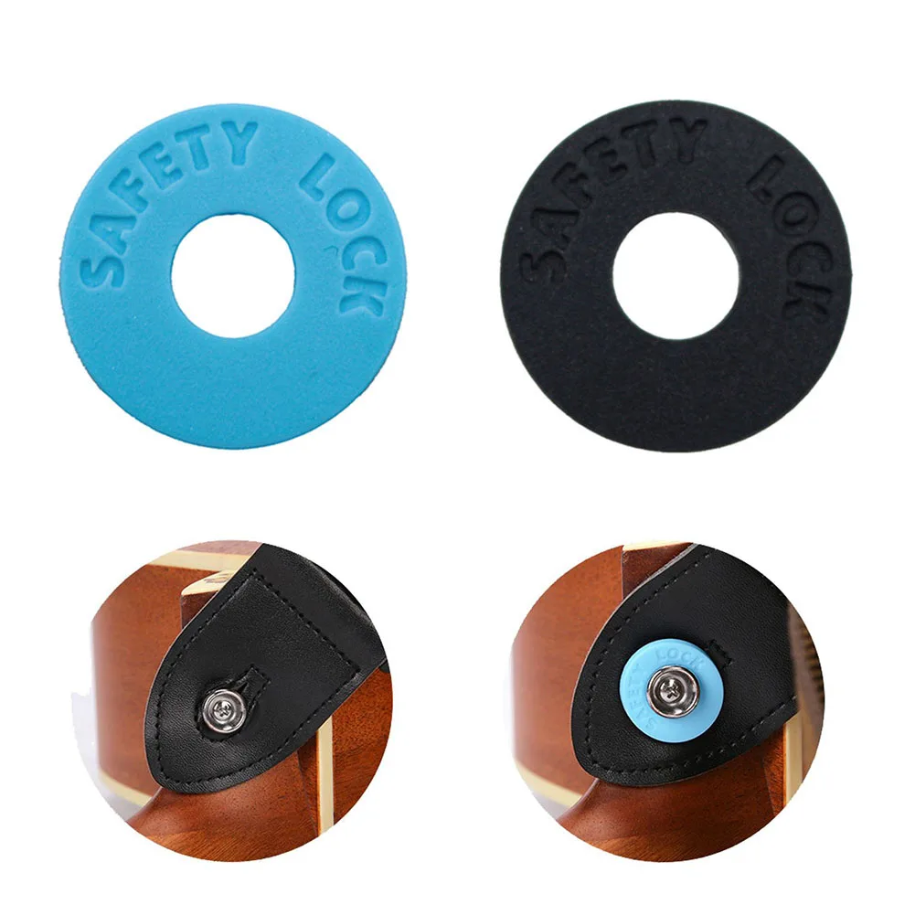 Lightweight Rubber Guitar Strap Locks No Damage Hassle free Installation Compatible with Most Strap Buttons
Lightweight Rubber Guitar Strap Locks No Damage Hassle free Installation Compatible with Most Strap Buttons