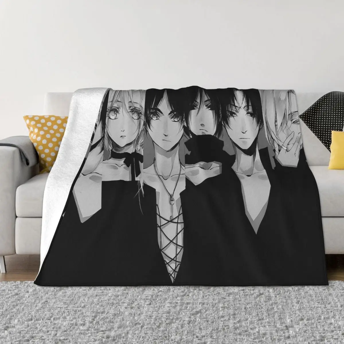 Attack On Titan Plaid Blanket Fleece Winter Levi Manga Collage Multi-function Soft Throw Blankets for Bedding Bedroom Rug Piece
Attack On Titan Plaid Blanket Fleece Winter Levi Manga Collage Multi-function Soft Throw Blankets for Bedding Bedroom Rug Piece