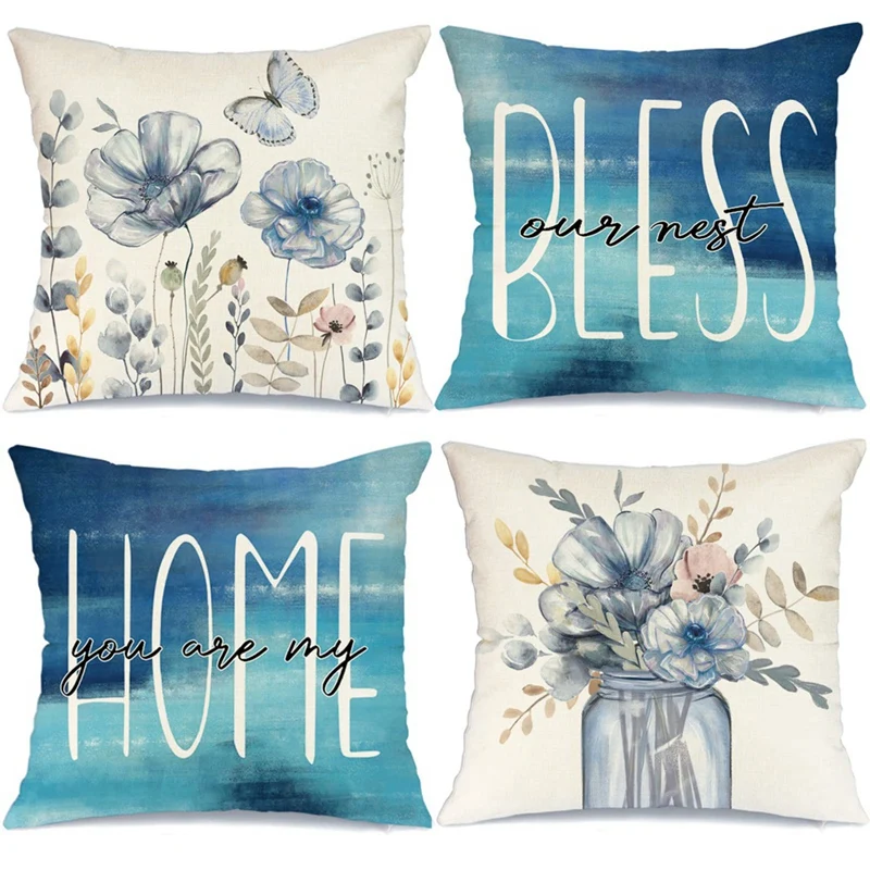 18 X 18 Set Of 4 Spring Pillow Covers Spring Decorations Farmhouse Throw Pillows Home Decor Sofa Couch Cushion Cases
18 X 18 Set Of 4 Spring Pillow Covers Spring Decorations Farmhouse Throw Pillows Home Decor Sofa Couch Cushion Cases