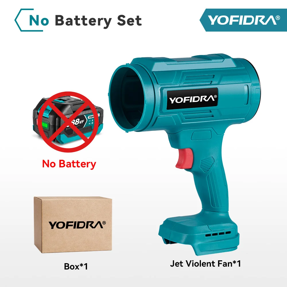 YOFIDRA Беспроводная воздуходувка 18В
YOFIDRA Беспроводная воздуходувка 18В