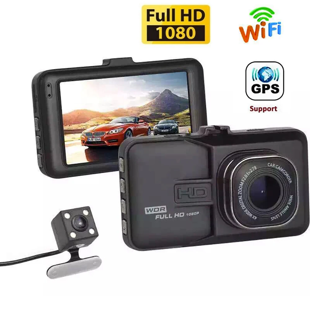 Автомобильный видеорегистратор, Wi-Fi, Full HD 1080P, камера заднего вида, Автомобильный видеорегистратор, черный ящик, Автомобильный видеорегистратор, GPS-регистратор, автомобильные аксессуары
Автомобильный видеорегистратор, Wi-Fi, Full HD 1080P, камера заднего вида, Автомобильный видеорегистратор, черный ящик, Автомобильный видеорегистратор, GPS-регистратор, автомобильные аксессуары