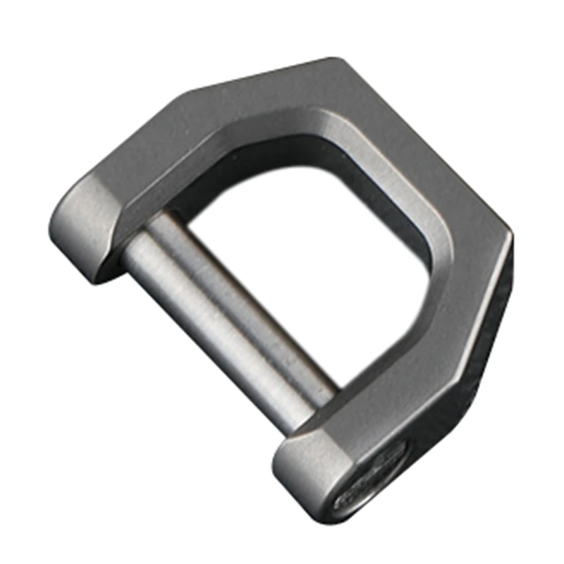 D-Type Multifunctional Mini Full Titanium Buckle Key Ring Car Buckle Outdoor Buckle EDC Tool Horseshoe Buckle
D-Type Multifunctional Mini Full Titanium Buckle Key Ring Car Buckle Outdoor Buckle EDC Tool Horseshoe Buckle