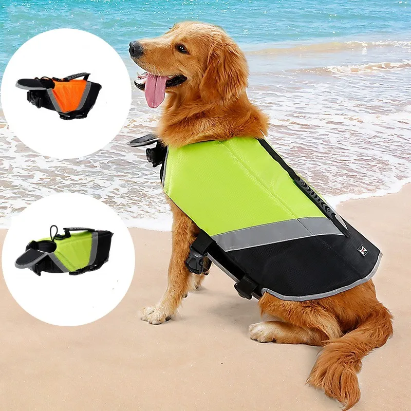 New Dog Life Vest Summer Safety Pet Life Jacket For Small Large Dogs Swimming Suit Reflective Pet Clothes Floating Dog Swimwear
New Dog Life Vest Summer Safety Pet Life Jacket For Small Large Dogs Swimming Suit Reflective Pet Clothes Floating Dog Swimwear