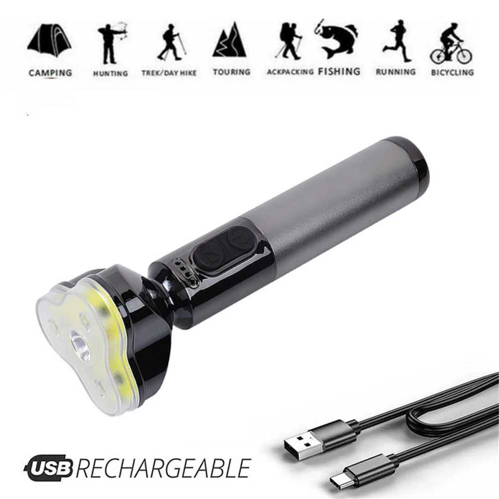 Aluminum Super Bright Led Flashlight USB Rechargeable Torch Bike Lamp Waterproof Led Long-range Spotlight Display COB Light
Aluminum Super Bright Led Flashlight USB Rechargeable Torch Bike Lamp Waterproof Led Long-range Spotlight Display COB Light