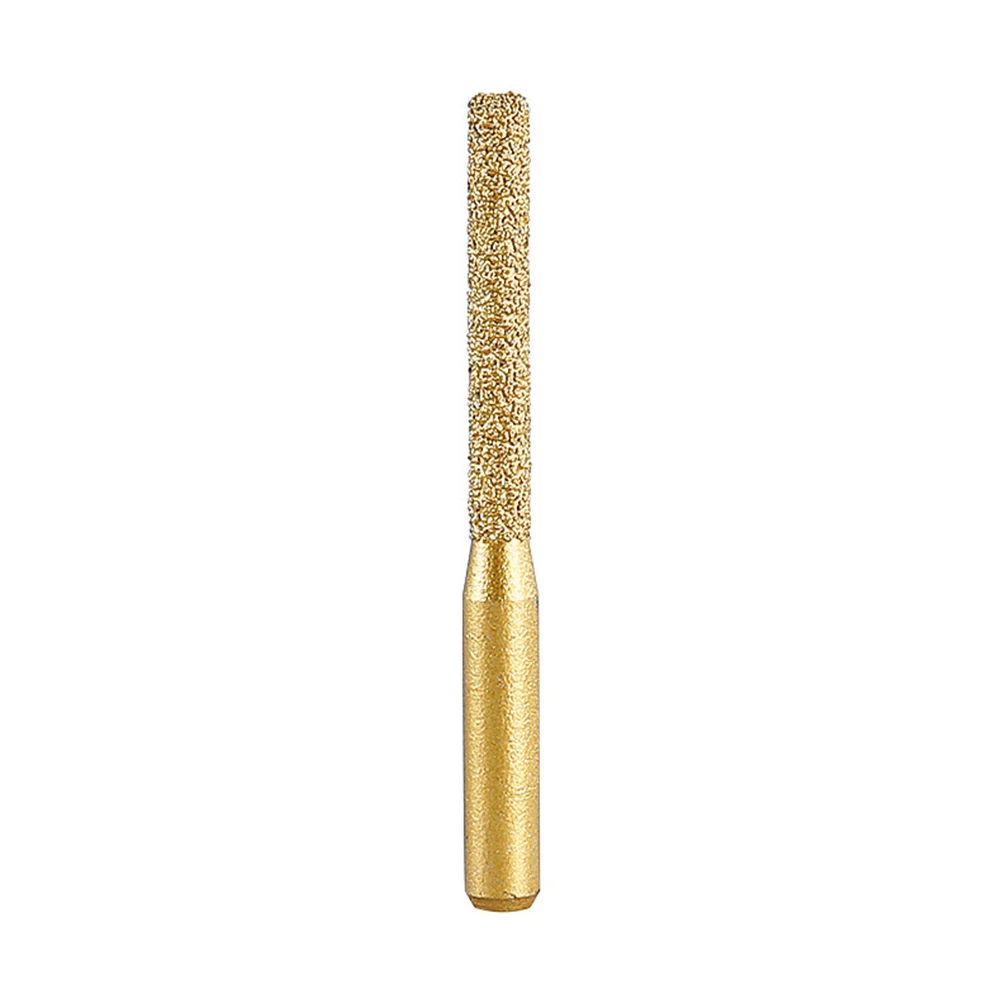 Diamond Brazed Router Bit 6.35*5*65mm Brazing Diamond Gold Gong Machine Seaming Machine Trimming Machine Replacement Stone
Diamond Brazed Router Bit 6.35*5*65mm Brazing Diamond Gold Gong Machine Seaming Machine Trimming Machine Replacement Stone