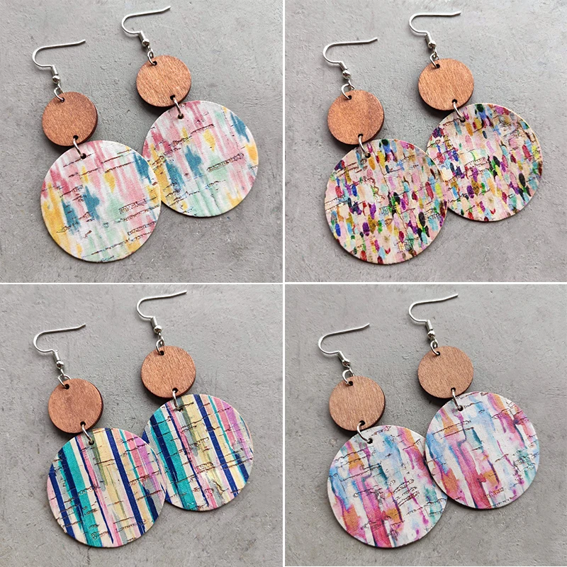 Bohemian Art Hanging Earrings For Women Hand Painted Color Oil Pattern Ethnic Scenery Sunset Bohemian Round Earrings
Bohemian Art Hanging Earrings For Women Hand Painted Color Oil Pattern Ethnic Scenery Sunset Bohemian Round Earrings