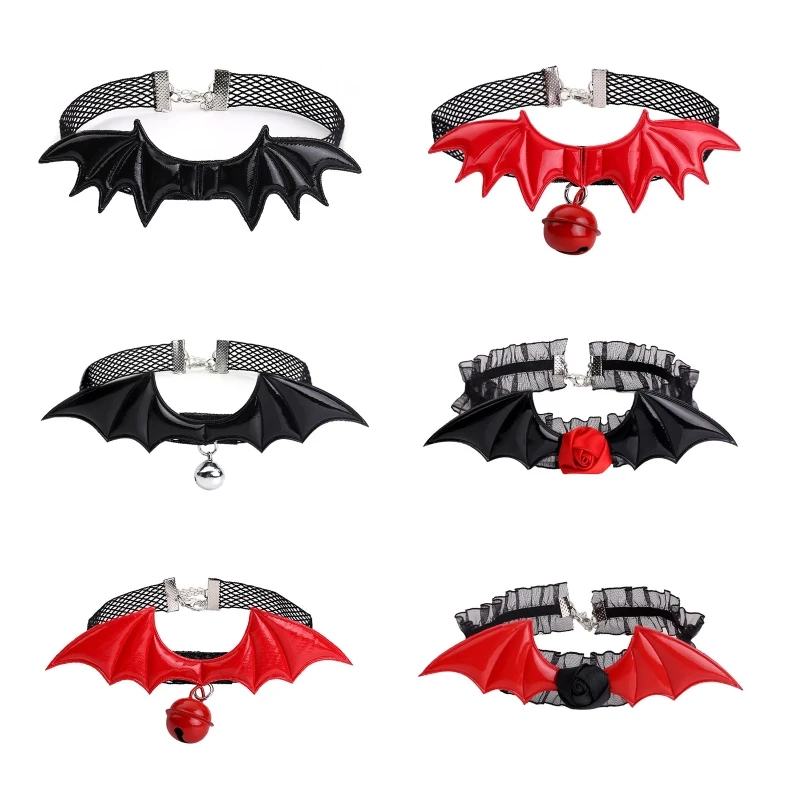 Bell Choker Collar Necklace Retro Punk Choker Charm Gothic Lace Bell Collar Y1QD
Bell Choker Collar Necklace Retro Punk Choker Charm Gothic Lace Bell Collar Y1QD