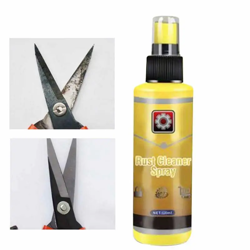 100ml Rust Cleaner Spray Kitchen Multifunctional Rust Remove Agent Home And Car Dual Use Paint Care Anti-rust Lubricant
100ml Rust Cleaner Spray Kitchen Multifunctional Rust Remove Agent Home And Car Dual Use Paint Care Anti-rust Lubricant