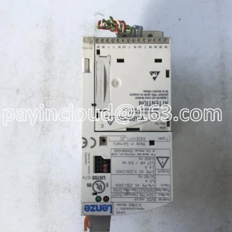 E82EV371-2C 0.37KW 220V Pengiriman Gratis Inverter Digunakan Dalam Kondisi Yang Baik. 80% Penampilan Baru Kerja Yang Baik
E82EV371-2C 0.37KW 220V Pengiriman Gratis Inverter Digunakan Dalam Kondisi Yang Baik. 80% Penampilan Baru Kerja Yang Baik