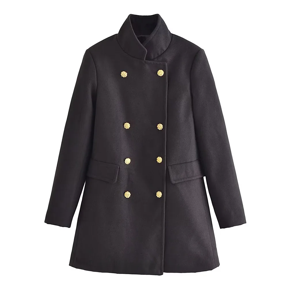 DiYiG Women 2022 New Fashion Autumn Korean Woolen Overcoat Double Breasted Loose Long Jacket Office Lady Chic Female Outwear
DiYiG Women 2022 New Fashion Autumn Korean Woolen Overcoat Double Breasted Loose Long Jacket Office Lady Chic Female Outwear