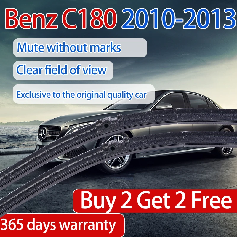 ShangKeWen Universal Noise Reduction Boneless Silicone Wipers Blade For Benz C180 Windshield Wipers Mercedes-Benz Accessories
ShangKeWen Universal Noise Reduction Boneless Silicone Wipers Blade For Benz C180 Windshield Wipers Mercedes-Benz Accessories