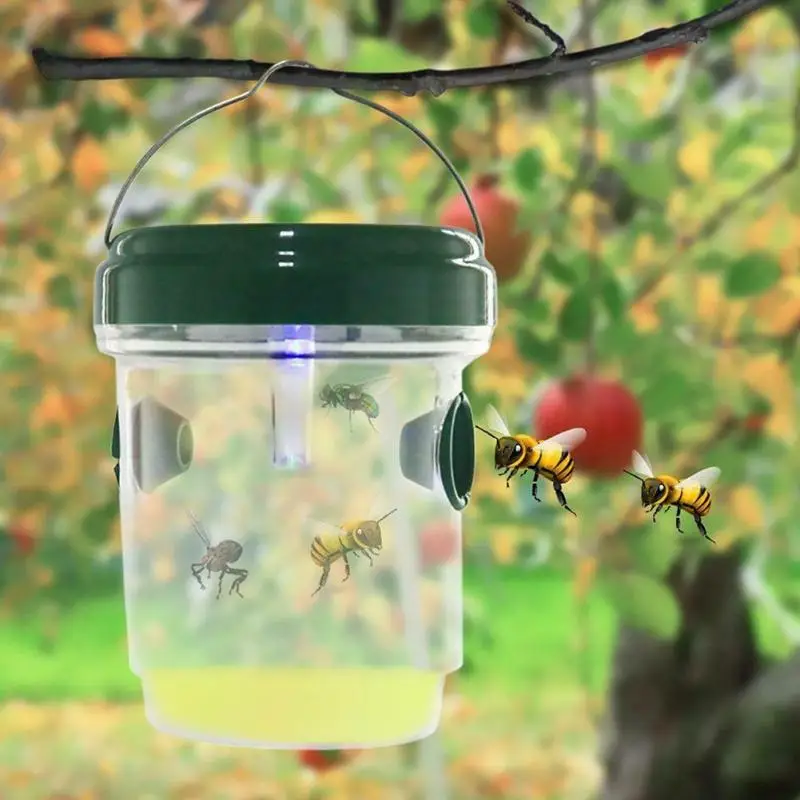 1~5PCS Reusable Garden Wasp Traps With Solar Light Waterproof Hanging Pest Fly Killer Hornet Catcher Outdoor Pest Control Tool
1~5PCS Reusable Garden Wasp Traps With Solar Light Waterproof Hanging Pest Fly Killer Hornet Catcher Outdoor Pest Control Tool
