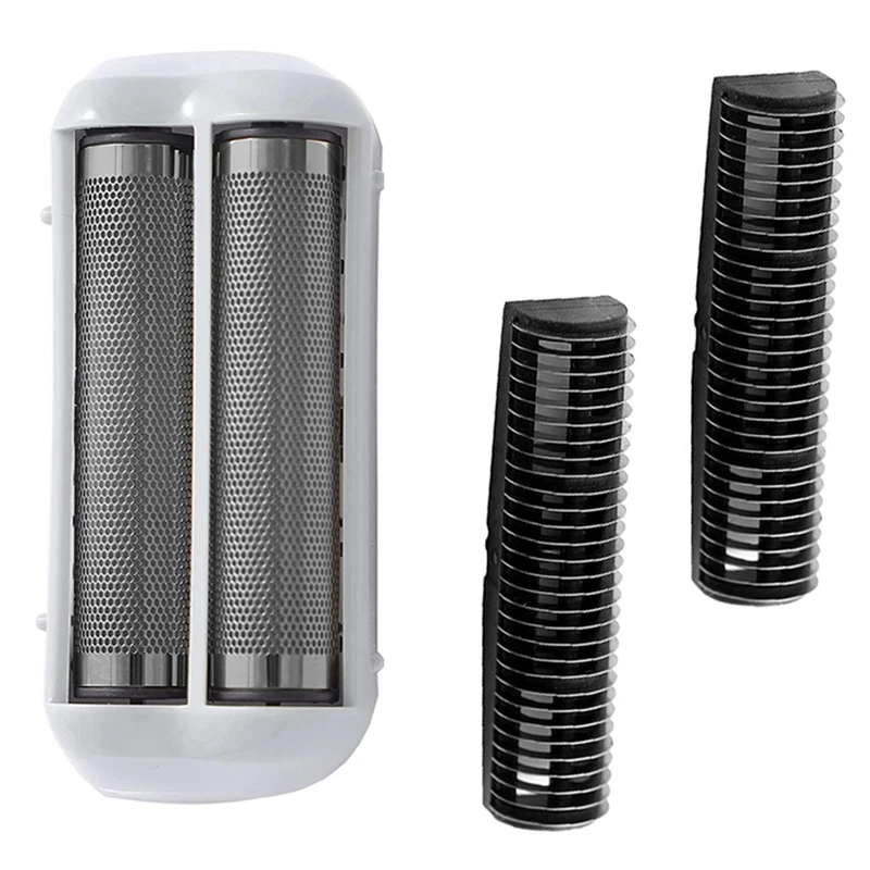 2X Shaver Replacement Foil And Cutters For Andis 17150 17200 Washable 3D Intelligent Floating Shaving Blade Silver
2X Shaver Replacement Foil And Cutters For Andis 17150 17200 Washable 3D Intelligent Floating Shaving Blade Silver
