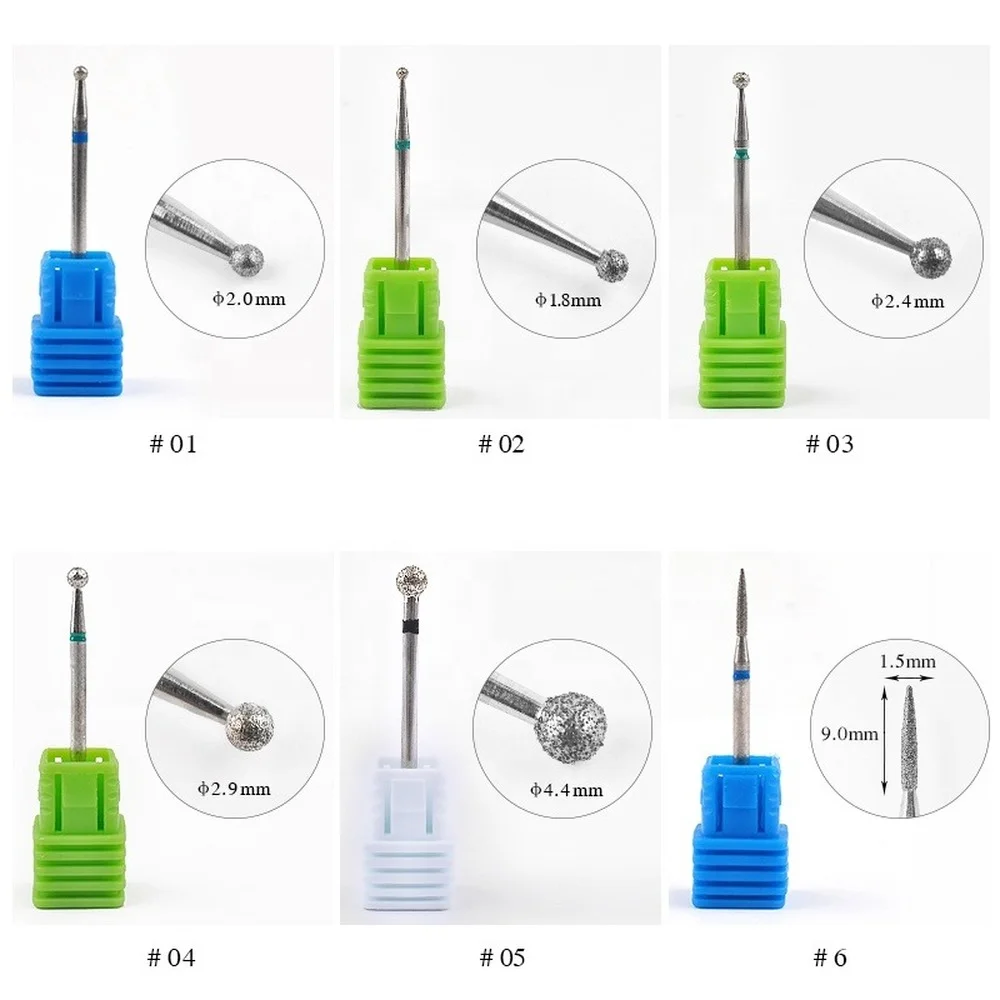 17Types Diamonds Nail Files Pedicure Manicure Accessory Tools Safety Carbide Tungsten Nail Drill Bits
17Types Diamonds Nail Files Pedicure Manicure Accessory Tools Safety Carbide Tungsten Nail Drill Bits