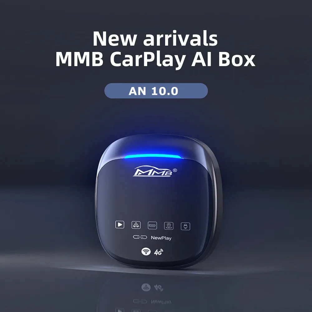 MMB MAX CarPlay Mini Ai Box Wireless CarPlay Wireless Android 10 Auto With SIM TF Card Port For Benz BMW For All Car 4G LTE GPS
MMB MAX CarPlay Mini Ai Box Wireless CarPlay Wireless Android 10 Auto With SIM TF Card Port For Benz BMW For All Car 4G LTE GPS