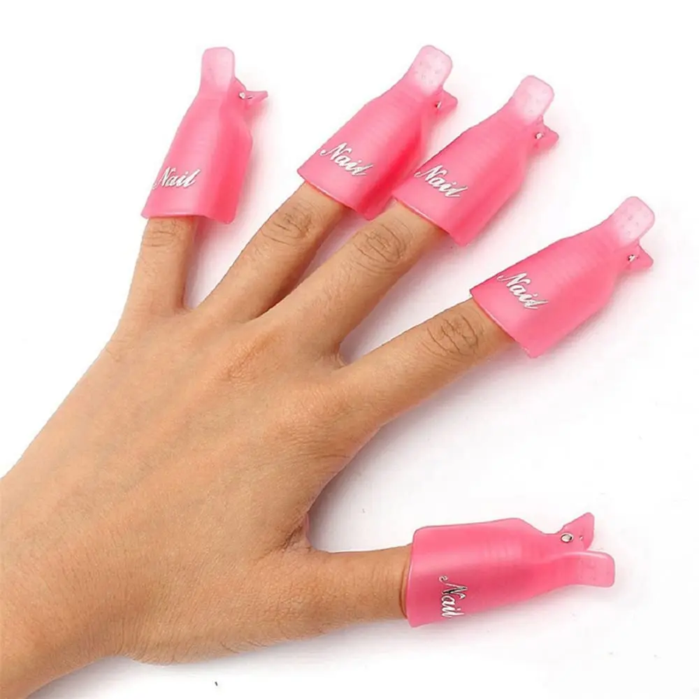 10Pcs Plastic Nail Art Soak Off Cap Clips UV Gel Degreaser Polish Remover Wrap Reuseable Polish Soak Off Cap Clip Manicure Tools
10Pcs Plastic Nail Art Soak Off Cap Clips UV Gel Degreaser Polish Remover Wrap Reuseable Polish Soak Off Cap Clip Manicure Tools