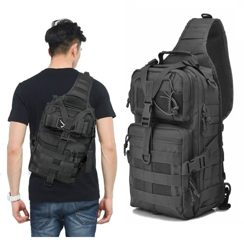 Military Tactical Assault Pack Sling Backpack Waterproof EDC Rucksack Bag for Outdoor Hiking Camping Hunting Trekking Travelling
Military Tactical Assault Pack Sling Backpack Waterproof EDC Rucksack Bag for Outdoor Hiking Camping Hunting Trekking Travelling