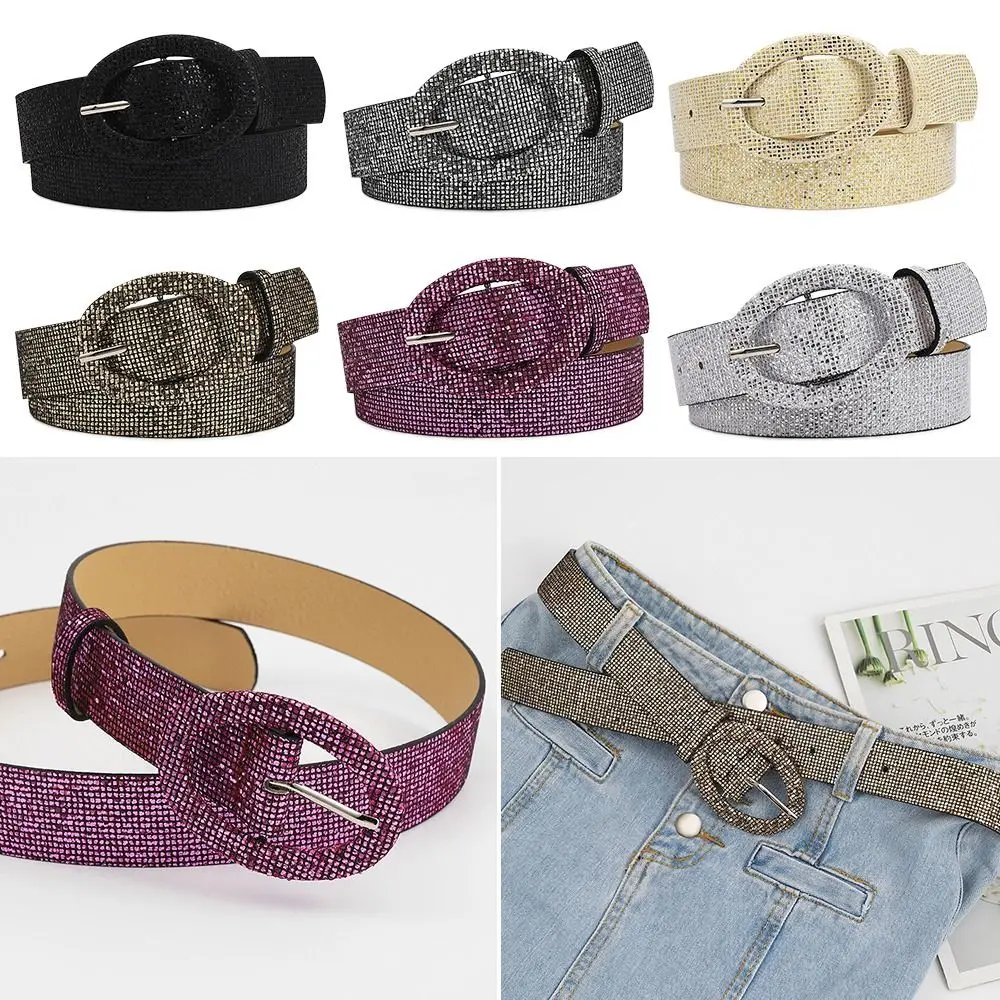Ремень в винтажном стиле для джинсов, Модный Роскошный дизайнерский декоративный пояс с пряжкой с блестками для брюк и платьев
Ремень в винтажном стиле для джинсов, Модный Роскошный дизайнерский декоративный пояс с пряжкой с блестками для брюк и платьев