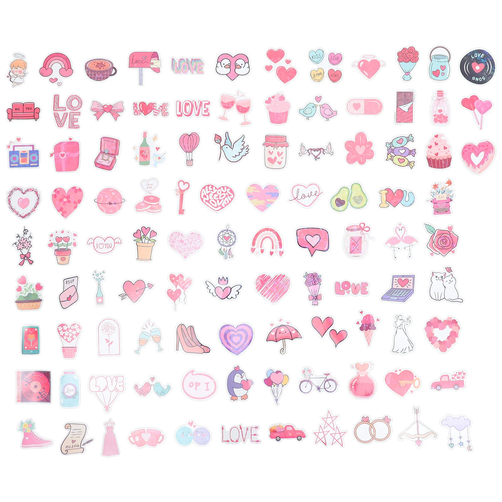 100 sheets of Cartoon Stickers Laptop Decals Luggage Scrapbook DIY Stickers Cup Decals
100 sheets of Cartoon Stickers Laptop Decals Luggage Scrapbook DIY Stickers Cup Decals