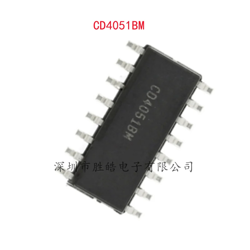 (10PCS) NEW CD4051BM CD4051 Choose One Analog Switch Chip From Eight SOP-16 CD4051BM Integrated Circuit
(10PCS) NEW CD4051BM CD4051 Choose One Analog Switch Chip From Eight SOP-16 CD4051BM Integrated Circuit