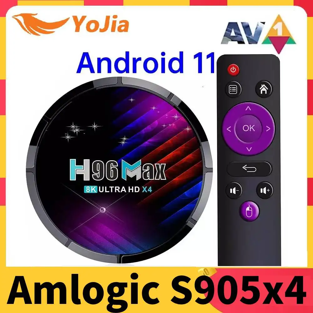 Приставка Смарт-ТВ Amlogic S905X4, Android 11,0, 4 + 64 ГБ, AV1 HDR + 4K 60fps, Wi-Fi
Приставка Смарт-ТВ Amlogic S905X4, Android 11,0, 4 + 64 ГБ, AV1 HDR + 4K 60fps, Wi-Fi