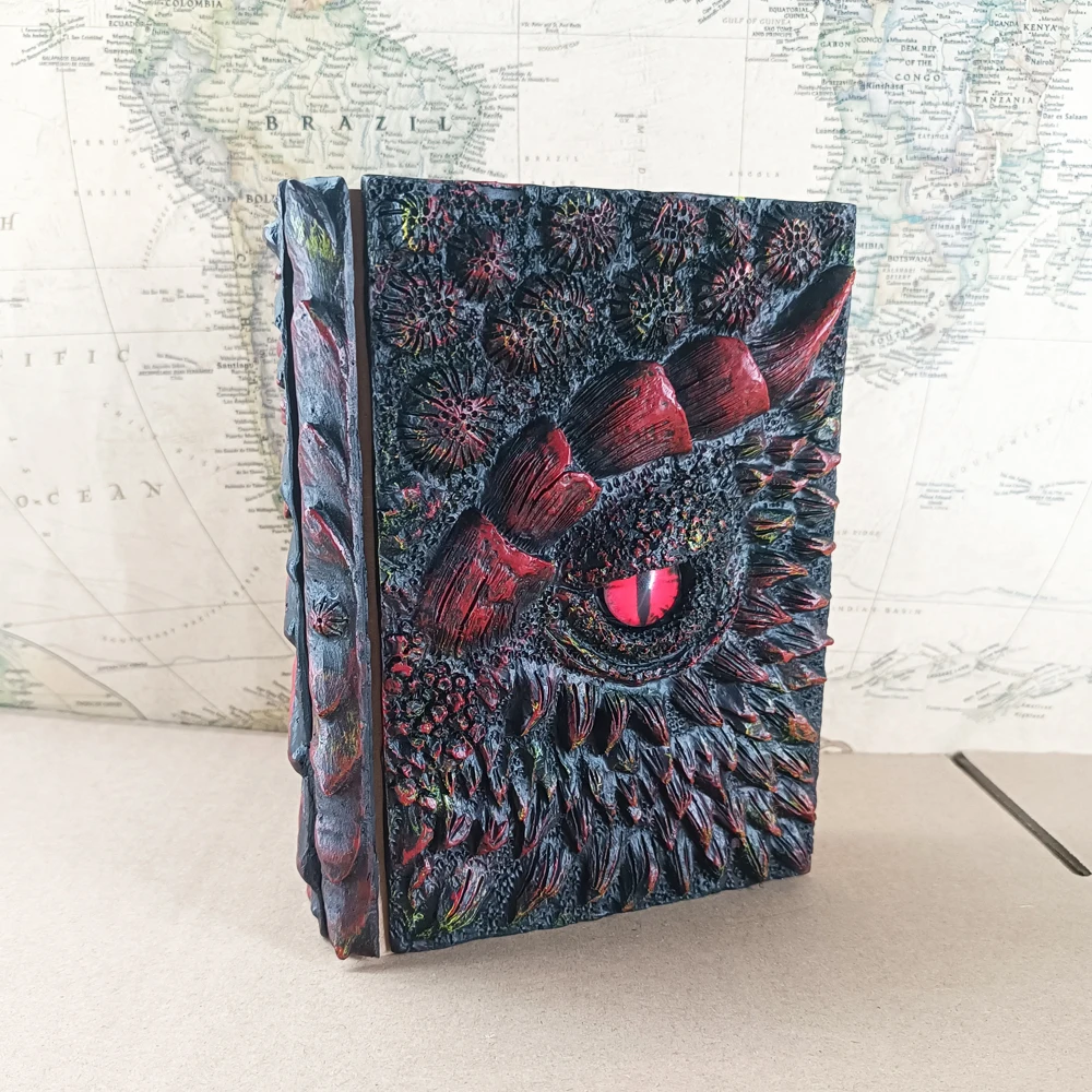 Hot European Style Deluxe Animated Dragon Note Book Retro Living Room Decoration Crafts Statue Figure Model Toys Gift 19*14CM
Hot European Style Deluxe Animated Dragon Note Book Retro Living Room Decoration Crafts Statue Figure Model Toys Gift 19*14CM