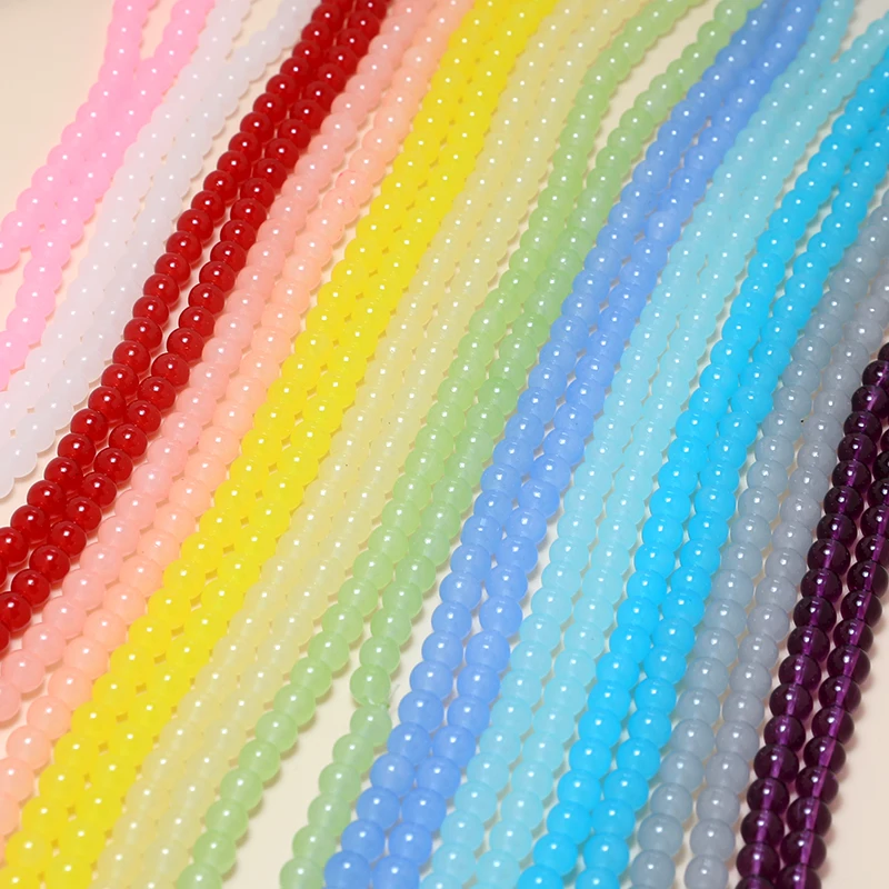 100pcs 8mm jelly colored glass beads Beaded DIY handmade jewelry hair jewelry bracelet accessories materials scattered beads
100pcs 8mm jelly colored glass beads Beaded DIY handmade jewelry hair jewelry bracelet accessories materials scattered beads