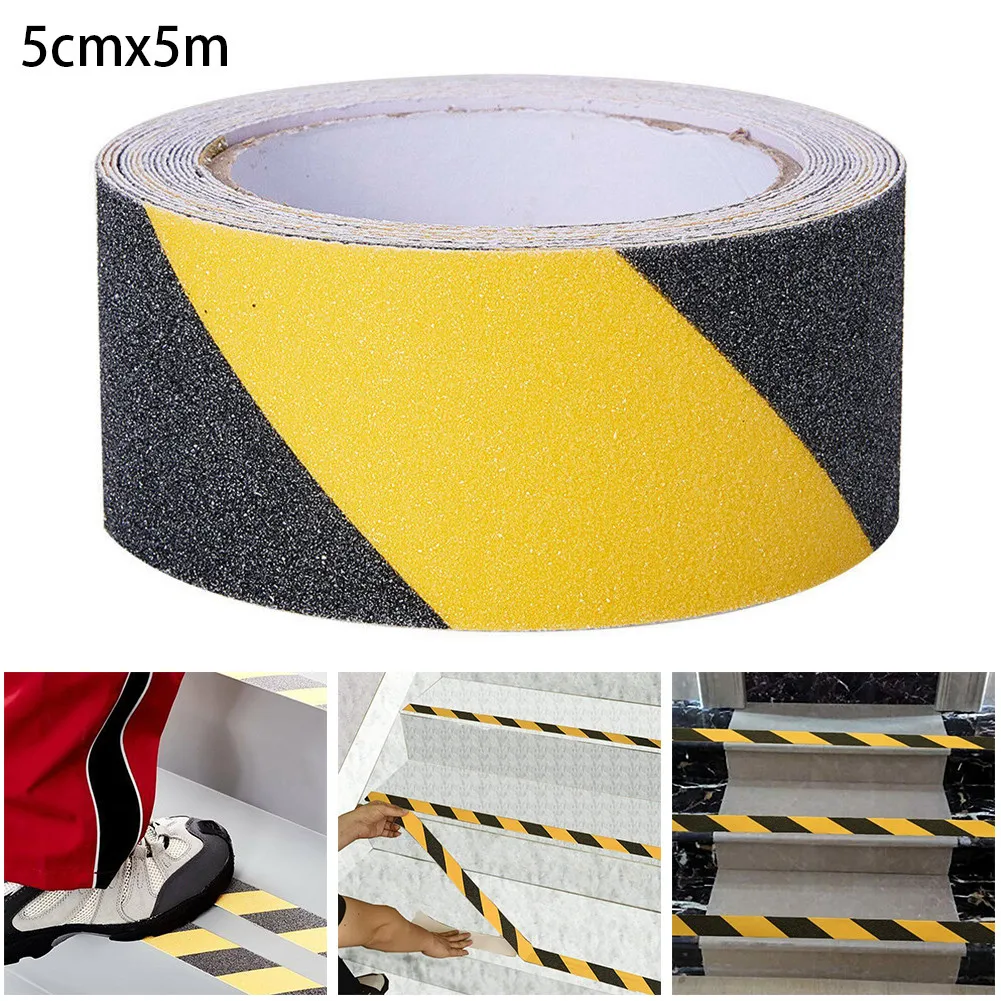 Anti Slip Hazard Warning Barrier Safety Black & Yellow Self Adhensive Tape Roll Anti-slip Tape Ground Anti-slip Sticker
Anti Slip Hazard Warning Barrier Safety Black & Yellow Self Adhensive Tape Roll Anti-slip Tape Ground Anti-slip Sticker