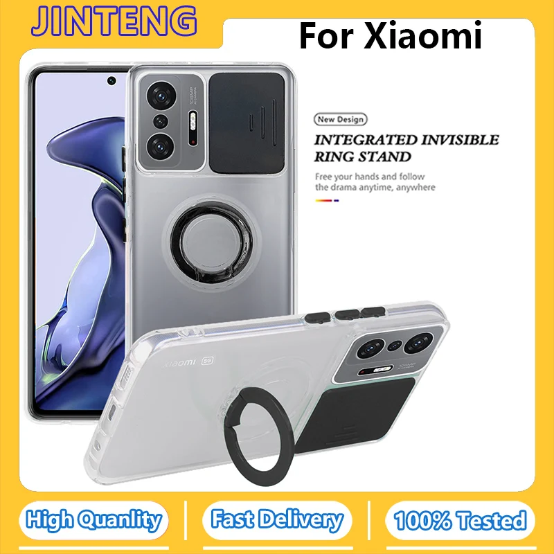Case For Xiaomi 11Pro POCO X3 NFC M3 11T Redmi Note 11 10 5G 9T MAX K40 Colorful Push Window Ring Bracket Phone Soft Clear Cover
Case For Xiaomi 11Pro POCO X3 NFC M3 11T Redmi Note 11 10 5G 9T MAX K40 Colorful Push Window Ring Bracket Phone Soft Clear Cover