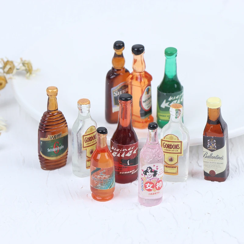 10Pcs 1:12 Dollhouse Miniature Drinks Wine Model Doll Kitchen Food Doll Decor Accessories
10Pcs 1:12 Dollhouse Miniature Drinks Wine Model Doll Kitchen Food Doll Decor Accessories