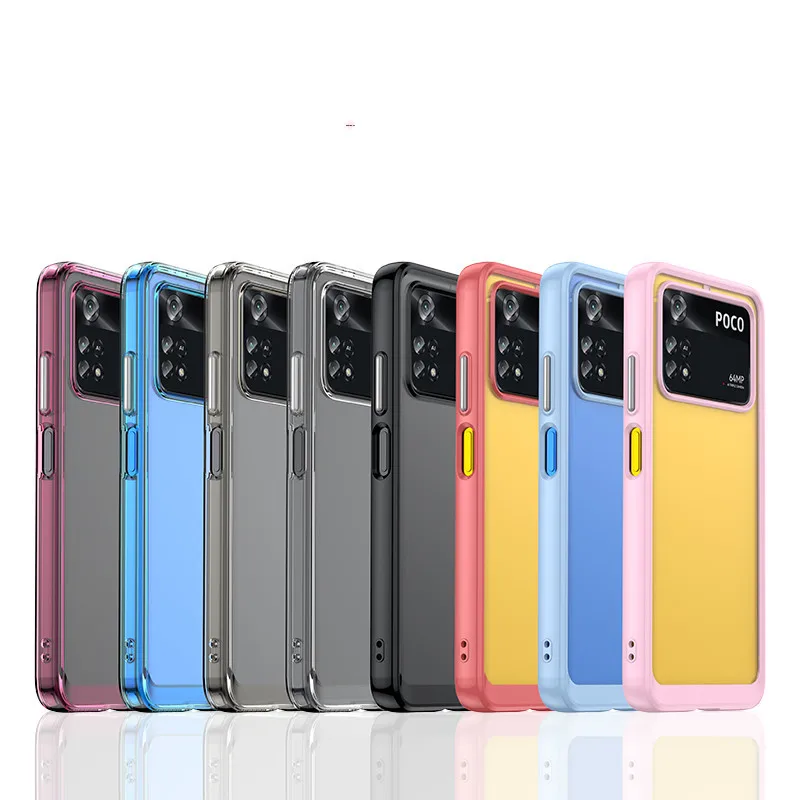 For POCO M4 Pro 4G Case POCO M4 Pro Cover Colorful Soft Edge Silicone Transparent Shockproof Bumper For POCO X4 X3 M3 M4 Pro 5G
For POCO M4 Pro 4G Case POCO M4 Pro Cover Colorful Soft Edge Silicone Transparent Shockproof Bumper For POCO X4 X3 M3 M4 Pro 5G