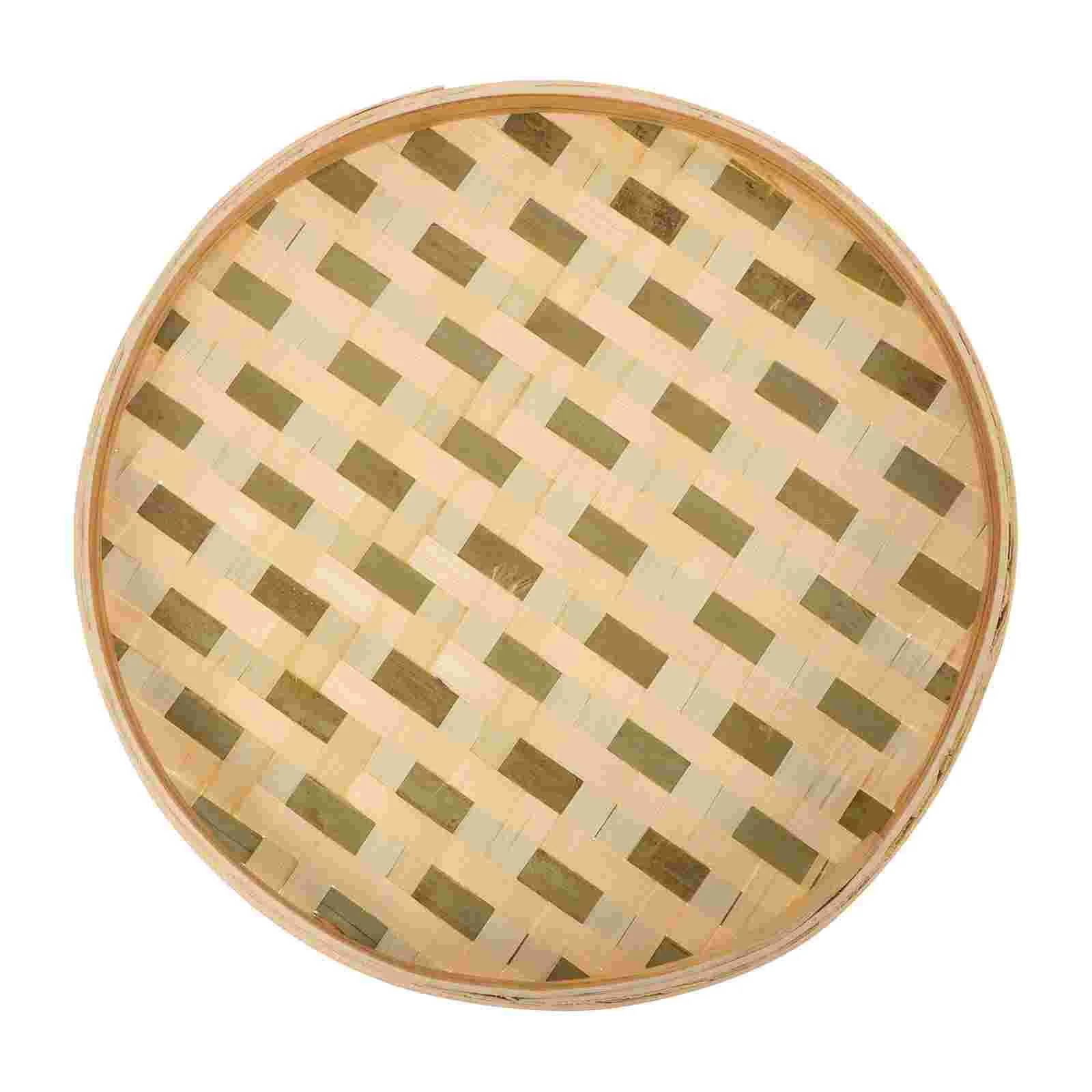 Container Woven Container Round Basket Small Tray Tray for Household Restaurant Desktop Family
Container Woven Container Round Basket Small Tray Tray for Household Restaurant Desktop Family