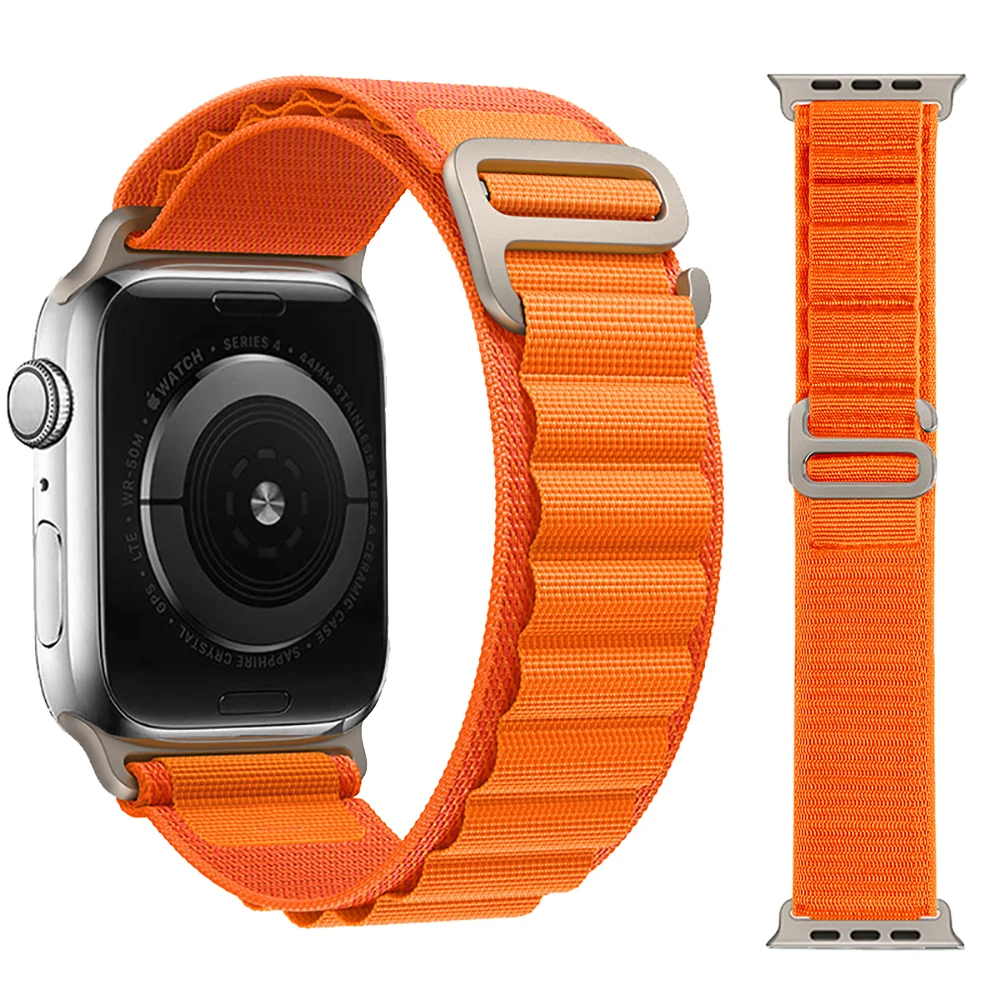Replacement Nylon Watch Strap Band For Apple Watch Ultra 49mm Fashion Band For Apple Watch 8/7/6 SE 45mm 41mm 44mm 40mm42mm38mm
Replacement Nylon Watch Strap Band For Apple Watch Ultra 49mm Fashion Band For Apple Watch 8/7/6 SE 45mm 41mm 44mm 40mm42mm38mm