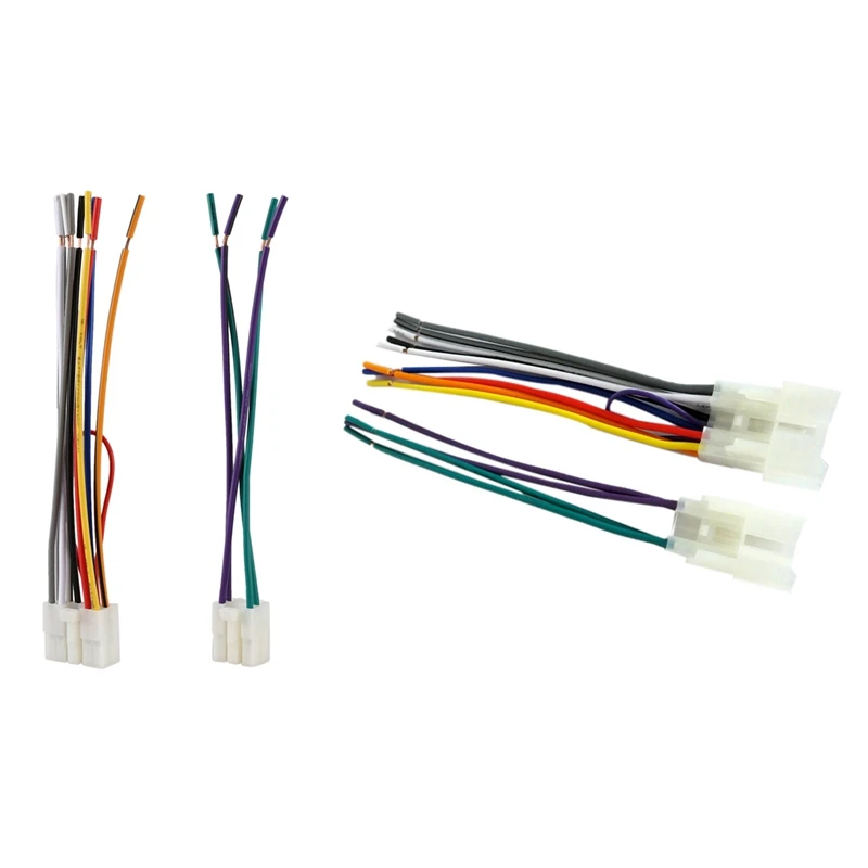 1 Pair Stereo Cd Player Wiring Harness With Wire Harness To Connect An Stereo Receiver,For Select 1984- Toyota Vehicles
1 Pair Stereo Cd Player Wiring Harness With Wire Harness To Connect An Stereo Receiver,For Select 1984- Toyota Vehicles