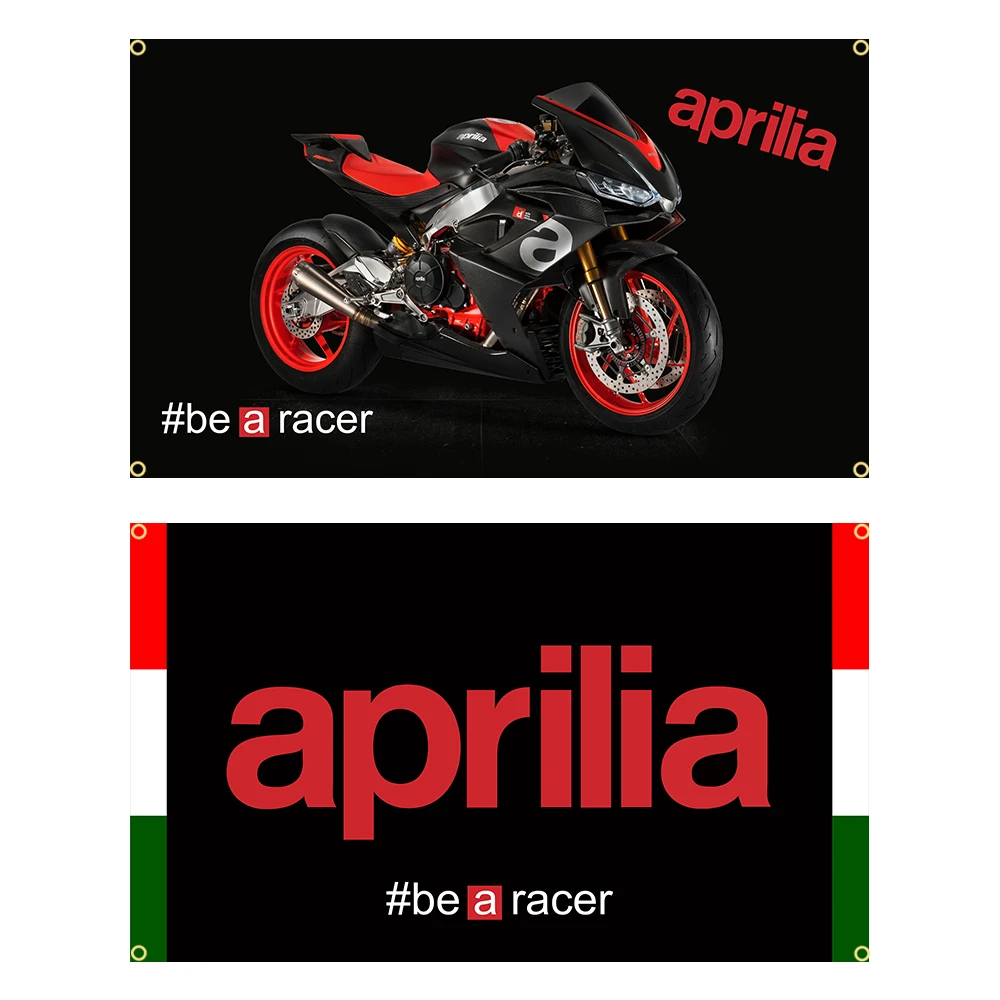 90x150cm Aprilias Be A Racer Motorcycle Flag Polyester Printed Car Banner Garage or Outdoor For Decoration Tapestry
90x150cm Aprilias Be A Racer Motorcycle Flag Polyester Printed Car Banner Garage or Outdoor For Decoration Tapestry