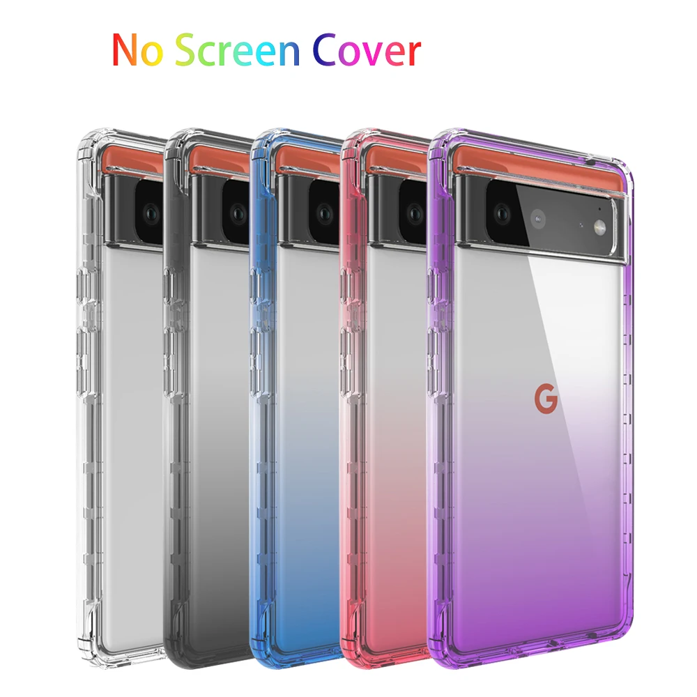 Shockproof Case For Google Pixel 6 4A 5G Clear Bumper with Hard Case for Google Pixel 6 Pro 4 Pixel 5 4XL Pixel 5A 5G Phone Case
Shockproof Case For Google Pixel 6 4A 5G Clear Bumper with Hard Case for Google Pixel 6 Pro 4 Pixel 5 4XL Pixel 5A 5G Phone Case