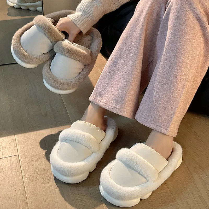 Cute Plush Women's Winter Fashion Slippers Kava Plush Thermal Slippers Couple Shoes Women's Indoor Fur Dog Plush Home Slippers 
Cute Plush Women's Winter Fashion Slippers Kava Plush Thermal Slippers Couple Shoes Women's Indoor Fur Dog Plush Home Slippers