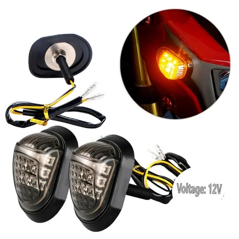 1pair 12V Motorbike Indicators Blinker Motorcycle Piranha Light Flasher Turn Signal Light Yellow Lighting Amber Lamp Bike Lamp
1pair 12V Motorbike Indicators Blinker Motorcycle Piranha Light Flasher Turn Signal Light Yellow Lighting Amber Lamp Bike Lamp