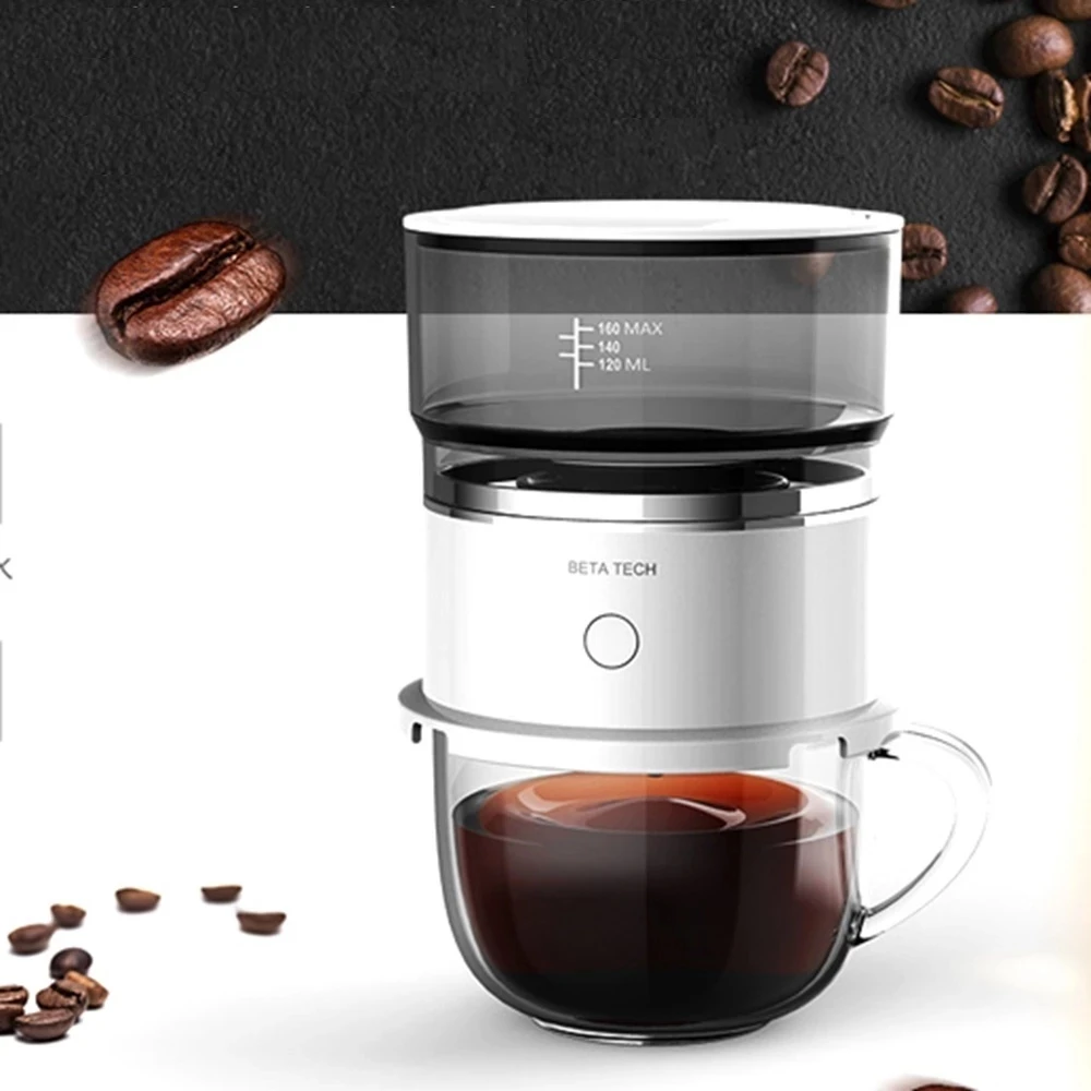 

Smart Automatic Hand Brewing Coffee Machine Xiaomi Mijia Mini Portable Drip Pot Outdoor Punch Extraction