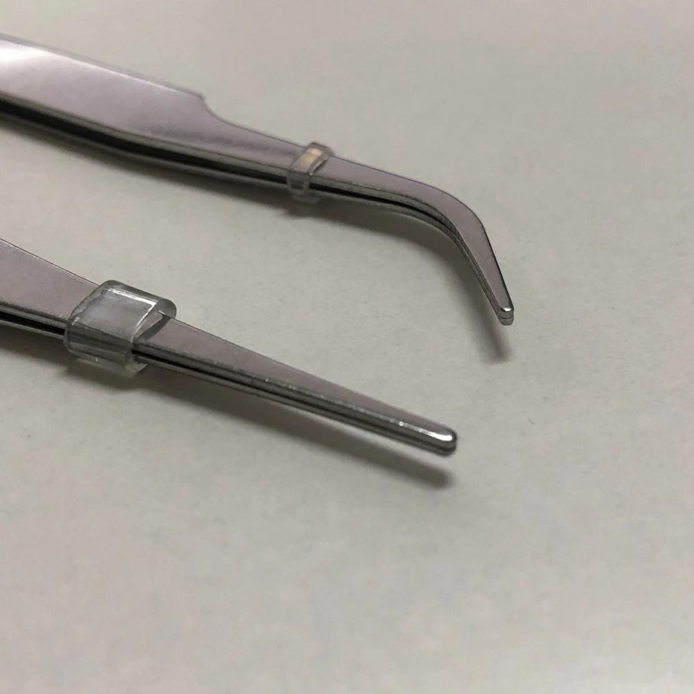 2pcs Stainless Steel Mini Tweezers With Curved/Straight Tips Anti-corrosion Dismantling Repair Tool Sewing Accessories Tools
2pcs Stainless Steel Mini Tweezers With Curved/Straight Tips Anti-corrosion Dismantling Repair Tool Sewing Accessories Tools