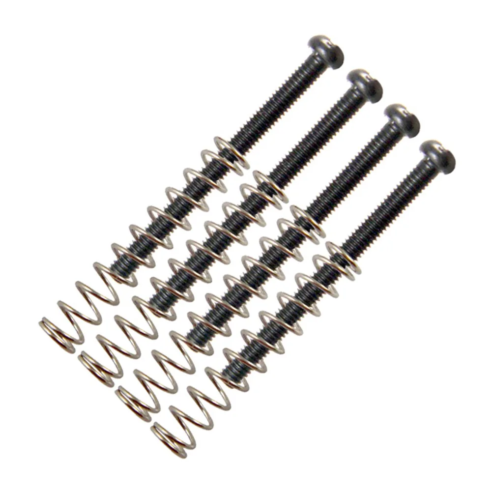 4pcs Guitar Humbucker Pickup Screws With Springs M3*30MM For Electric Guitar Humbucker Double Coil Pickup Frame Guitar Parts 
4pcs Guitar Humbucker Pickup Screws With Springs M3*30MM For Electric Guitar Humbucker Double Coil Pickup Frame Guitar Parts