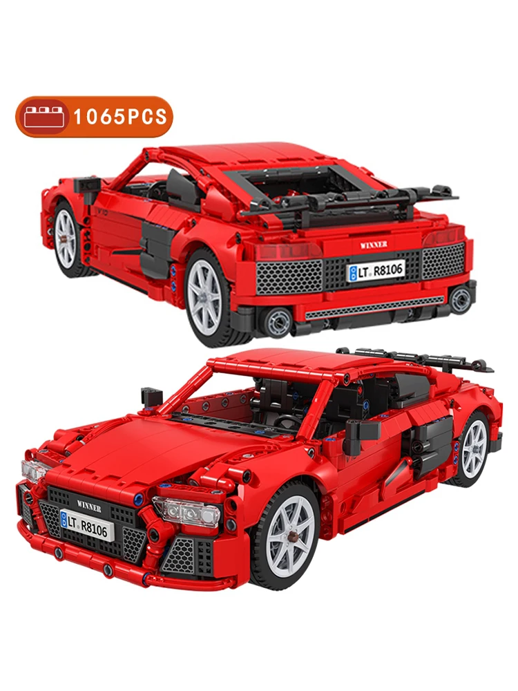 MOC Technical Expert Champions Racing Car Building Blocks 1:14 Scale City Super Speed Vehicle Model Bricks Kids Toys Gifts
MOC Technical Expert Champions Racing Car Building Blocks 1:14 Scale City Super Speed Vehicle Model Bricks Kids Toys Gifts